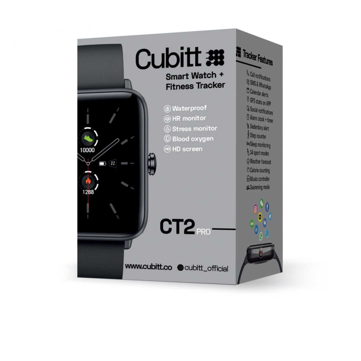 Reloj Cubitt Smartwach Ct2p Ct2p-88